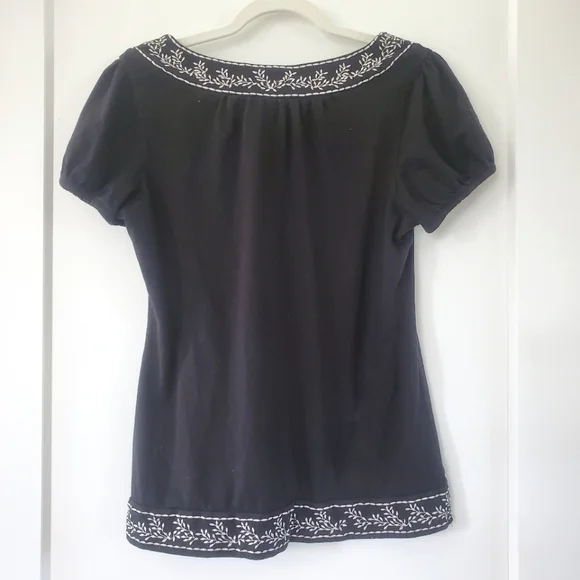 Embroidered Tee - Picture 3 of 5